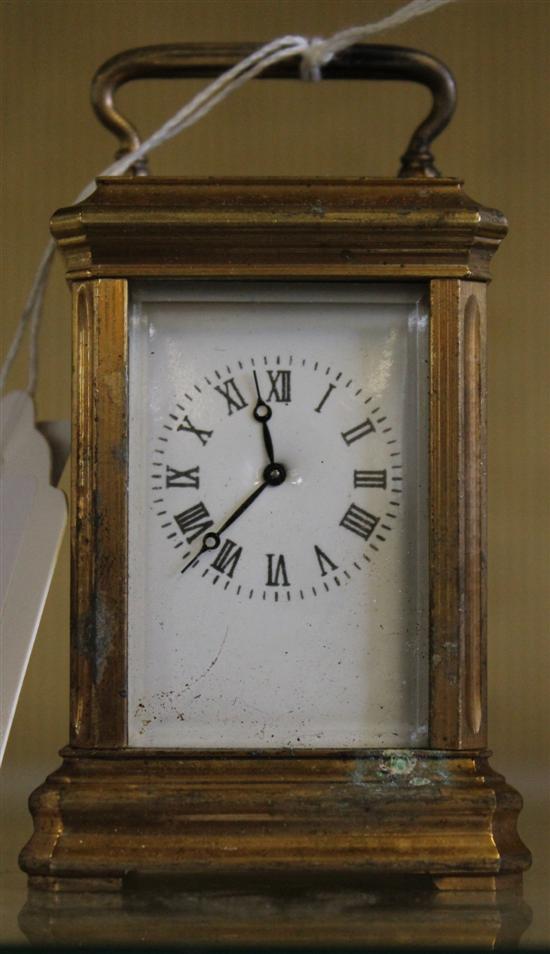 Miniature carriage clock